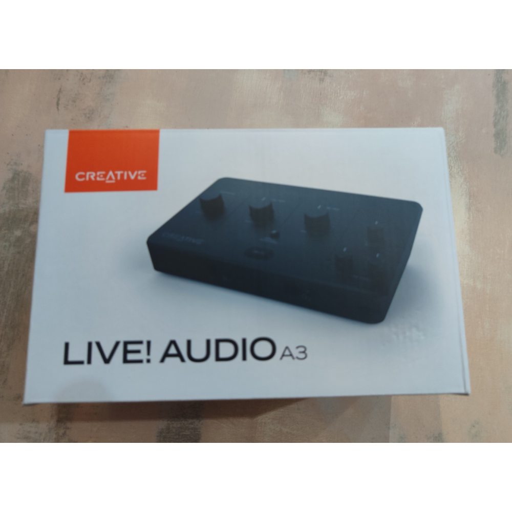 Creative Live! Audio A3 – USB-C аудио интерфейс 24-bit/96 kHz ...