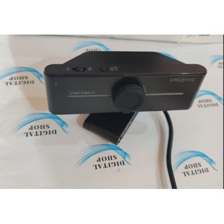 Creative Live! Cam Sync 4K Webcam – 4K Ultra HD, Dual Microphones / Разопакован