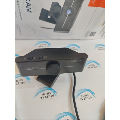 Creative Live! Cam Sync 4K Webcam – 4K Ultra HD, Dual Microphones / Разопакован