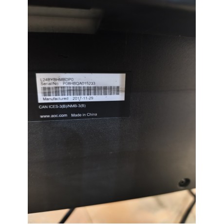 AOC I2475PXQU – 24" IPS Full HD монитор с USB Hub и регулируема стойка | Клас A -