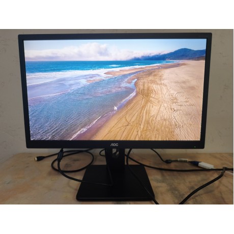 AOC I2475PXQU – 24" IPS Full HD монитор с USB Hub и регулируема стойка | Клас A -