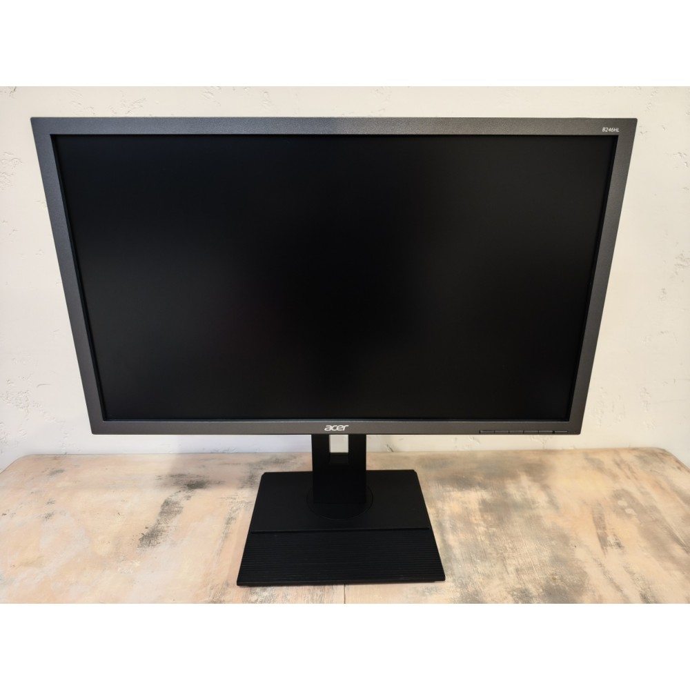 Монитор Acer B246HL – 24" Full HD монитор с вградени говорители | Клас A -