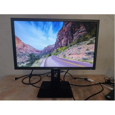 Монитор Acer B246HL – 24" Full HD монитор с вградени говорители | Клас A -