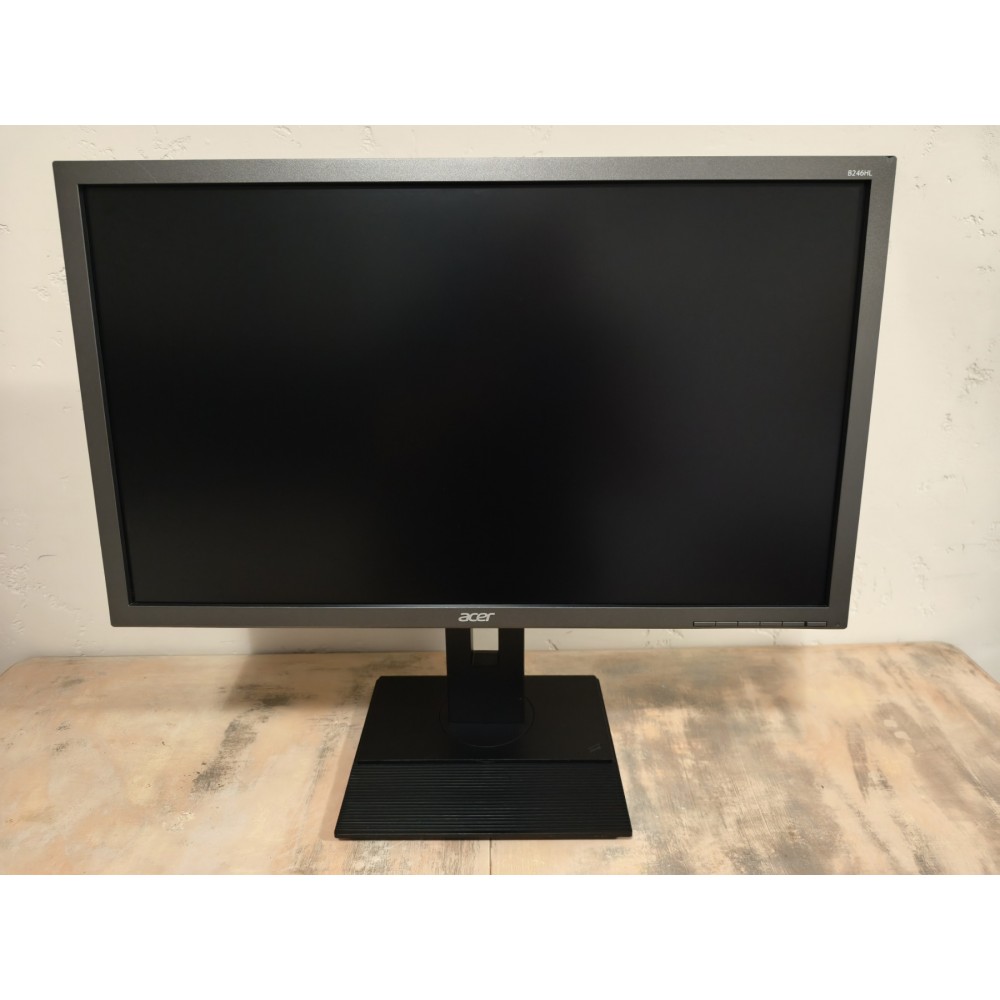 Монитор Acer B246HL – 24" Full HD монитор с вградени говорители | Клас A -