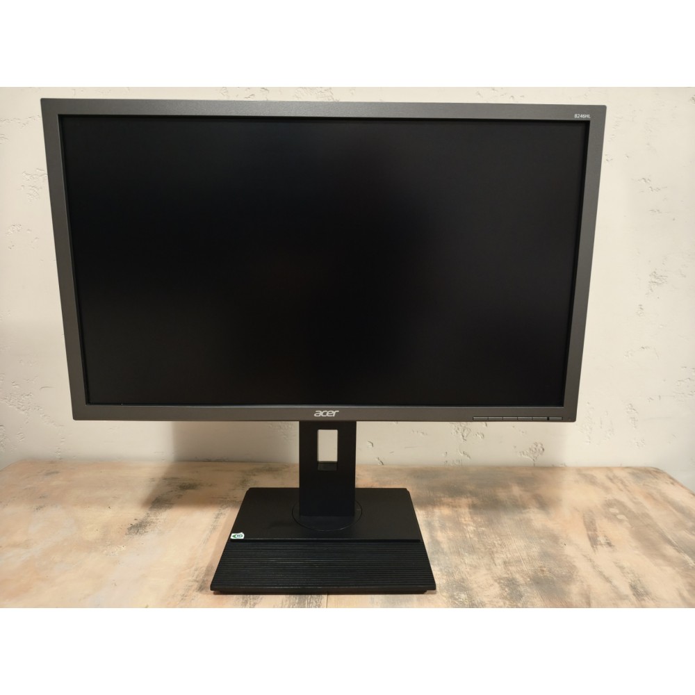 Монитор Acer B246HL – 24" Full HD монитор с вградени говорители | Клас A -