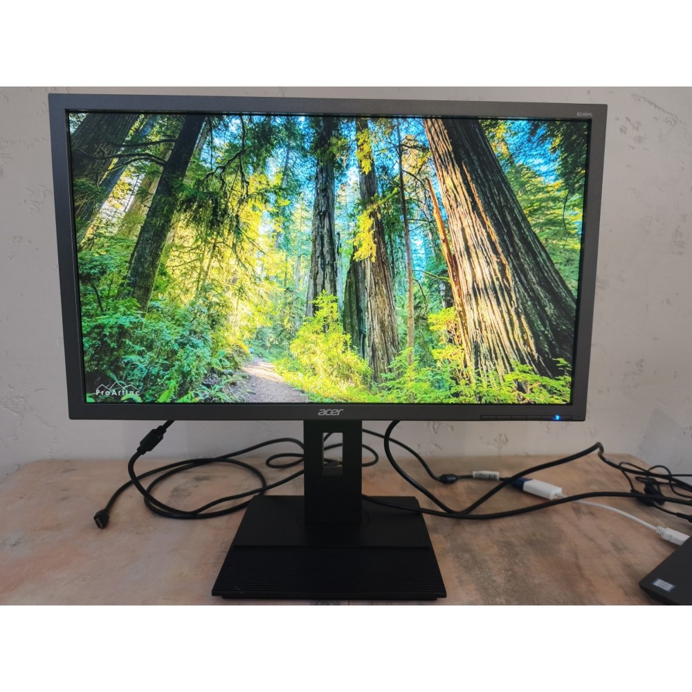 Монитор Acer B246HL – 24" Full HD монитор с вградени говорители | Клас A