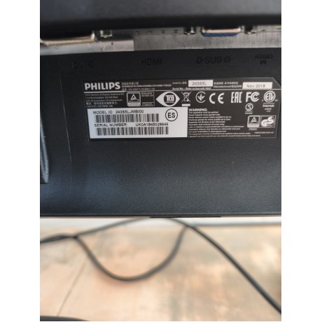 Монитор Philips 243S5L – 24" Full HD монитор с HDMI, DisplayPort и USB Hub | Клас Б