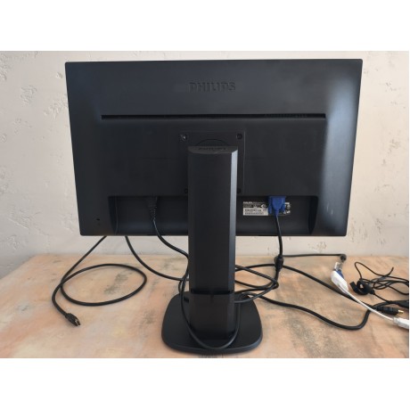 Монитор Philips 243S5L – 24" Full HD монитор с HDMI, DisplayPort и USB Hub | Клас Б