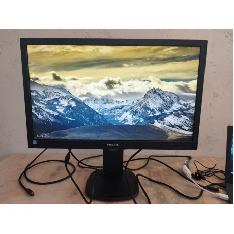 Монитор Philips 243S5L – 24" Full HD монитор с HDMI, DisplayPort и USB Hub | Клас A -