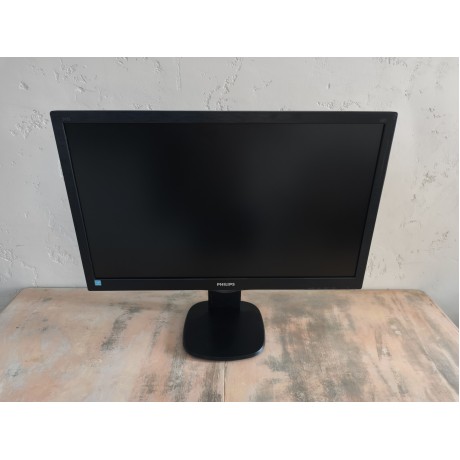 Монитор Philips 243S5L – 24" Full HD монитор с HDMI, DisplayPort и USB Hub | Клас A