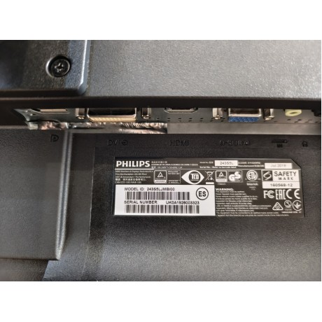Монитор Philips 243S5L – 24" Full HD монитор с HDMI, DisplayPort и USB Hub | Клас A