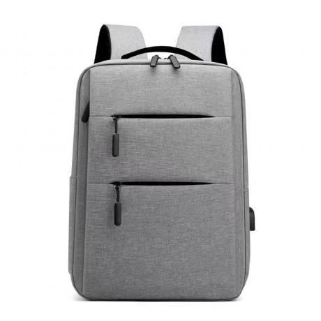 Раница за лаптоп No brand BP-03, 15.6", Сив - 45289