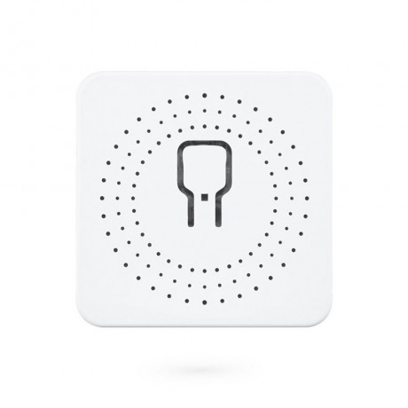 Смарт превключвател No brand PST-AP-SMT, 1 канал, 220V, 16A, Wi-Fi, Tuya Smart, Бял - 91021