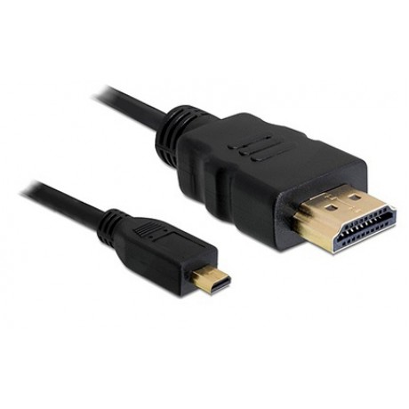 Кабел DeTech HDMI - HDMI Micro, 1,5m, HQ -18079